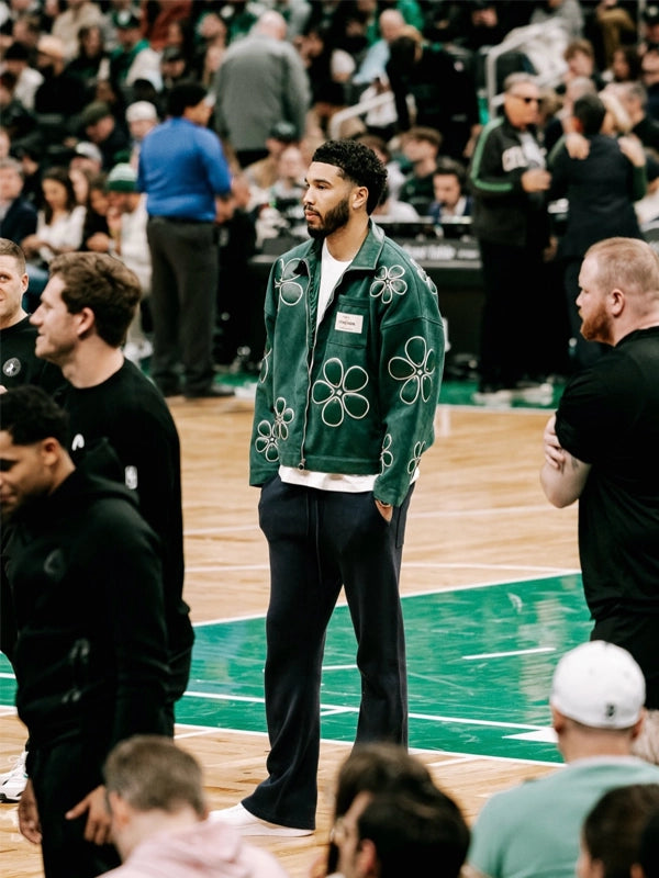 Ryoko-Rain-Floral-Suede-Work-Jacket-In-Green