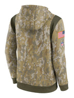 Salute To Service Denver Broncos Camo Hoodie Back