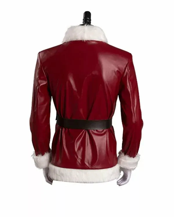 Santa Claus Violent Night David Harbour Leather Jacket