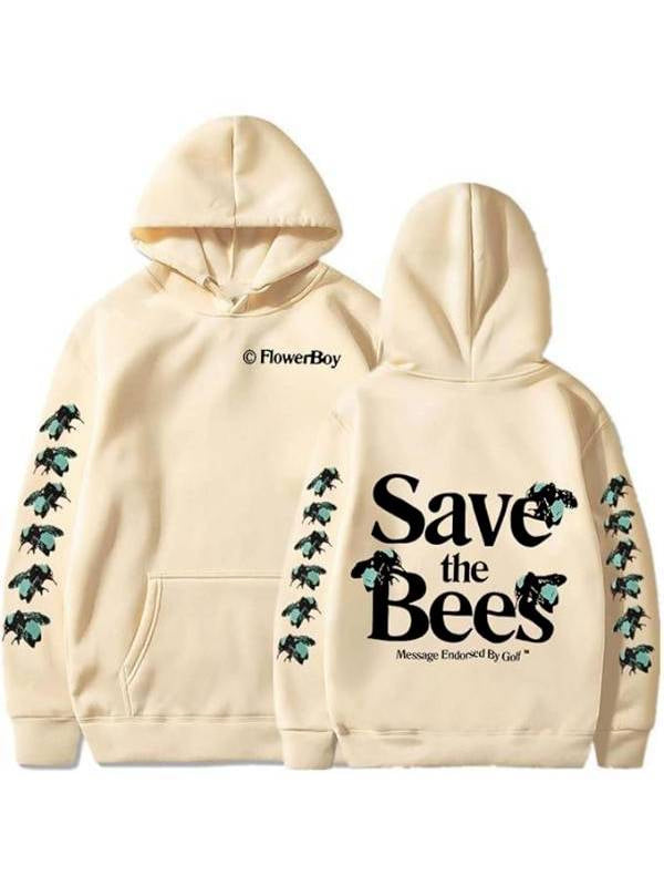 Save-The-Bees-Hoodie-Beige