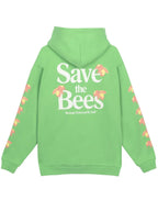 Save-The-Bees-Zip-Up-Hoodie-Green