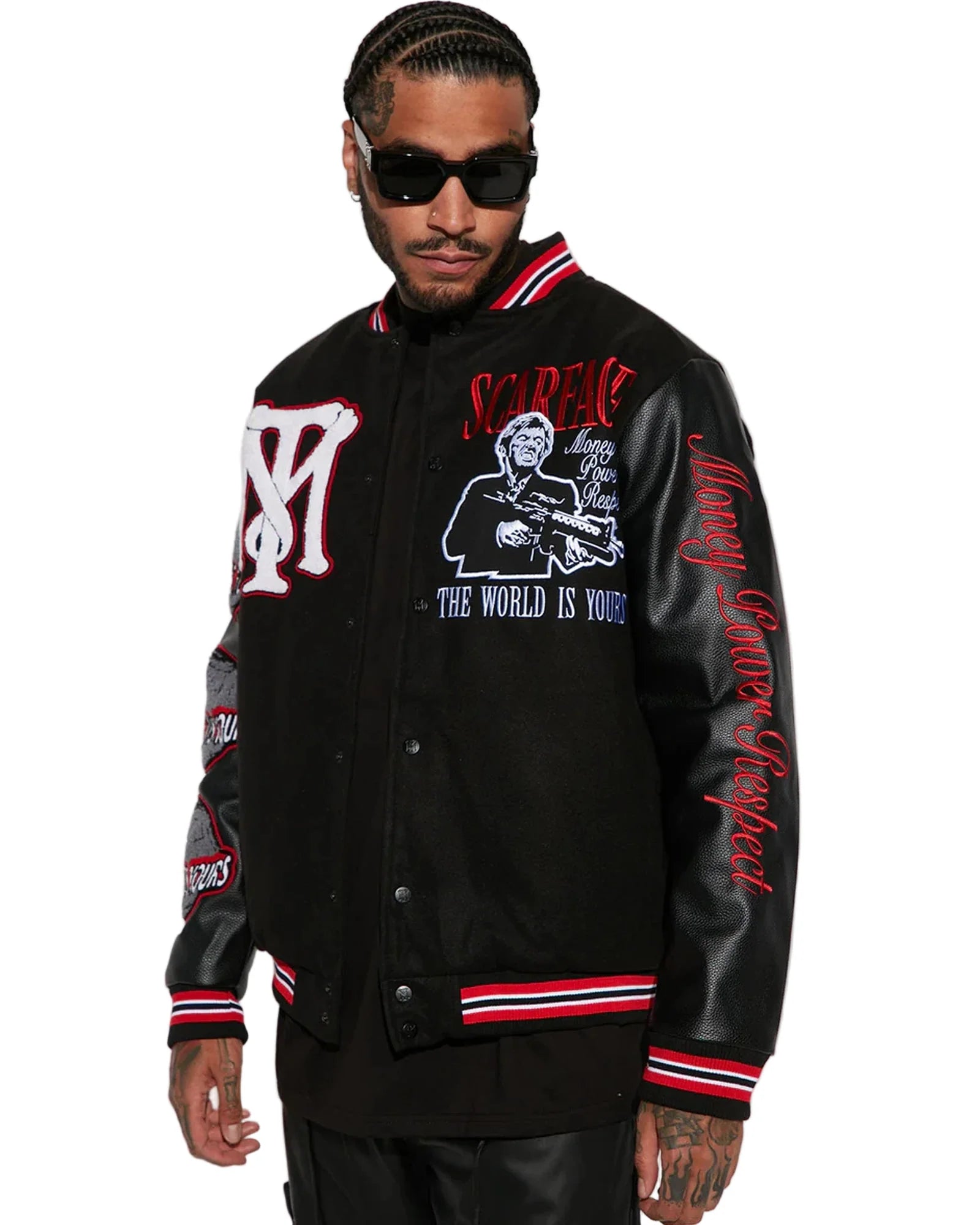 Scarface-Varsity-Jacket-Black