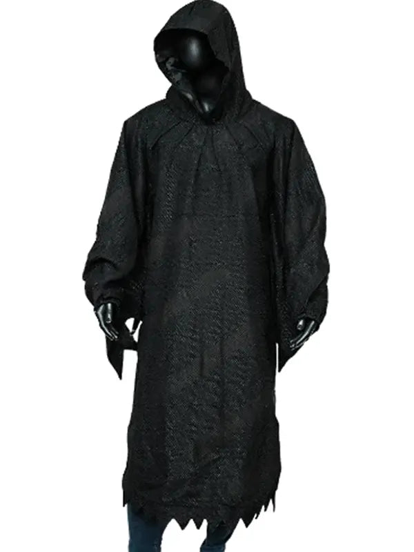 Scream 2026 Ghost Black Hooded Costume