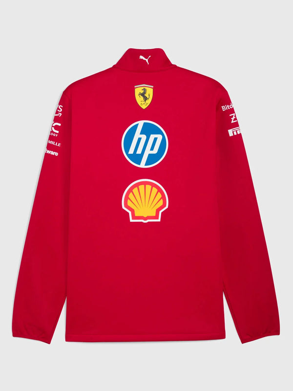 Scuderia-Ferrari-F1-Puma-2025-Team-Softshell-Jacket-Back