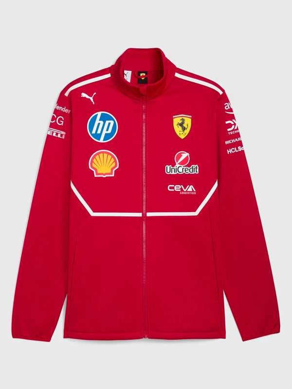 Scuderia-Ferrari-F1-Puma-2025-Team-Softshell-Jacket