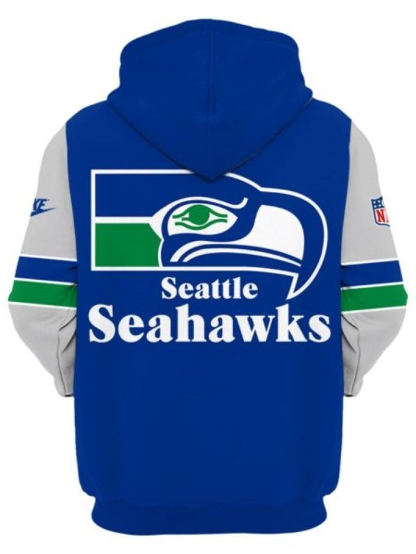 Seahawks Coach Pete Carroll Throwback Hoodie