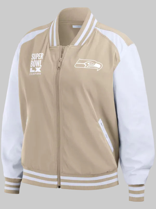 Seattle-Seahawks-WEAR-by-Erin-Andrews-Super-Bowl-LX-Champions-Bomber-Jacket