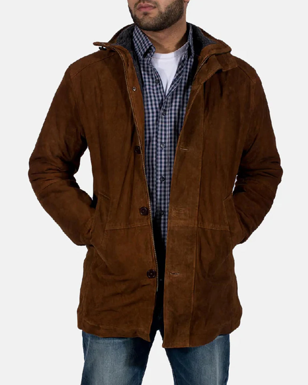 Sheriff Brown Suede Jacket