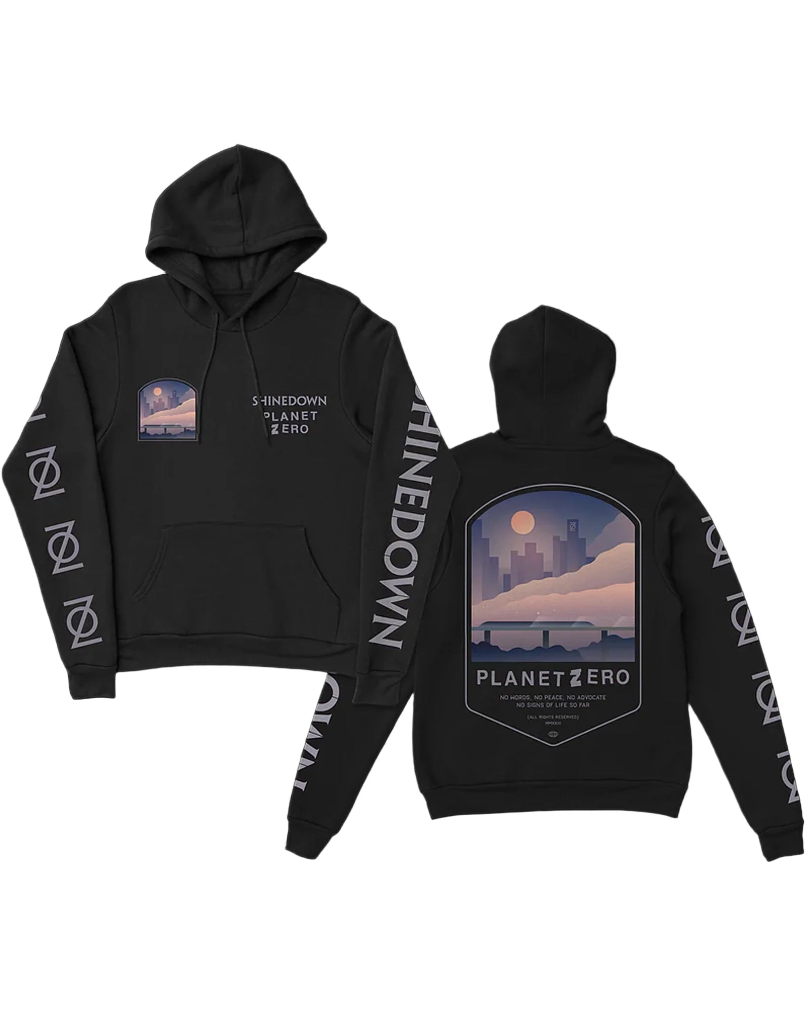 ShineDown No Peace Hoodie