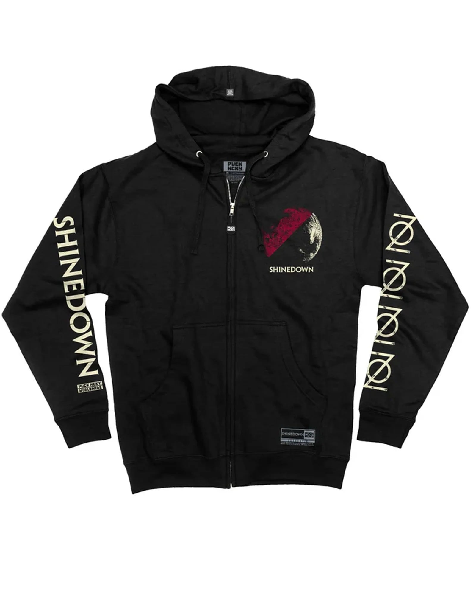 Shinedown Planet Zero Zip Hockey Hoodie