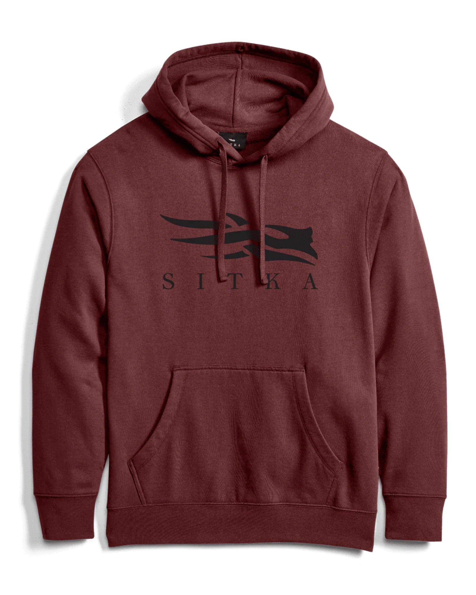 Sitka-Maroon-Hoodie