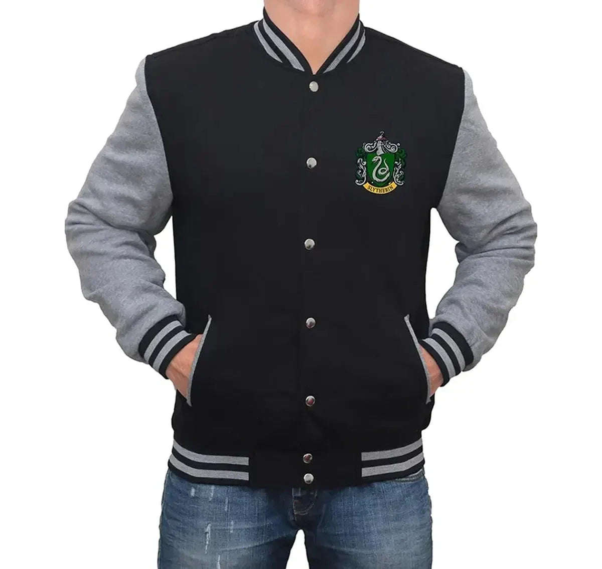 Slytherin Varsity Jacket Zing Apparel