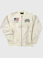 Snoop-Dogg-2026-Olympic-Team-USA-White-Satin-Bomber-Jacket