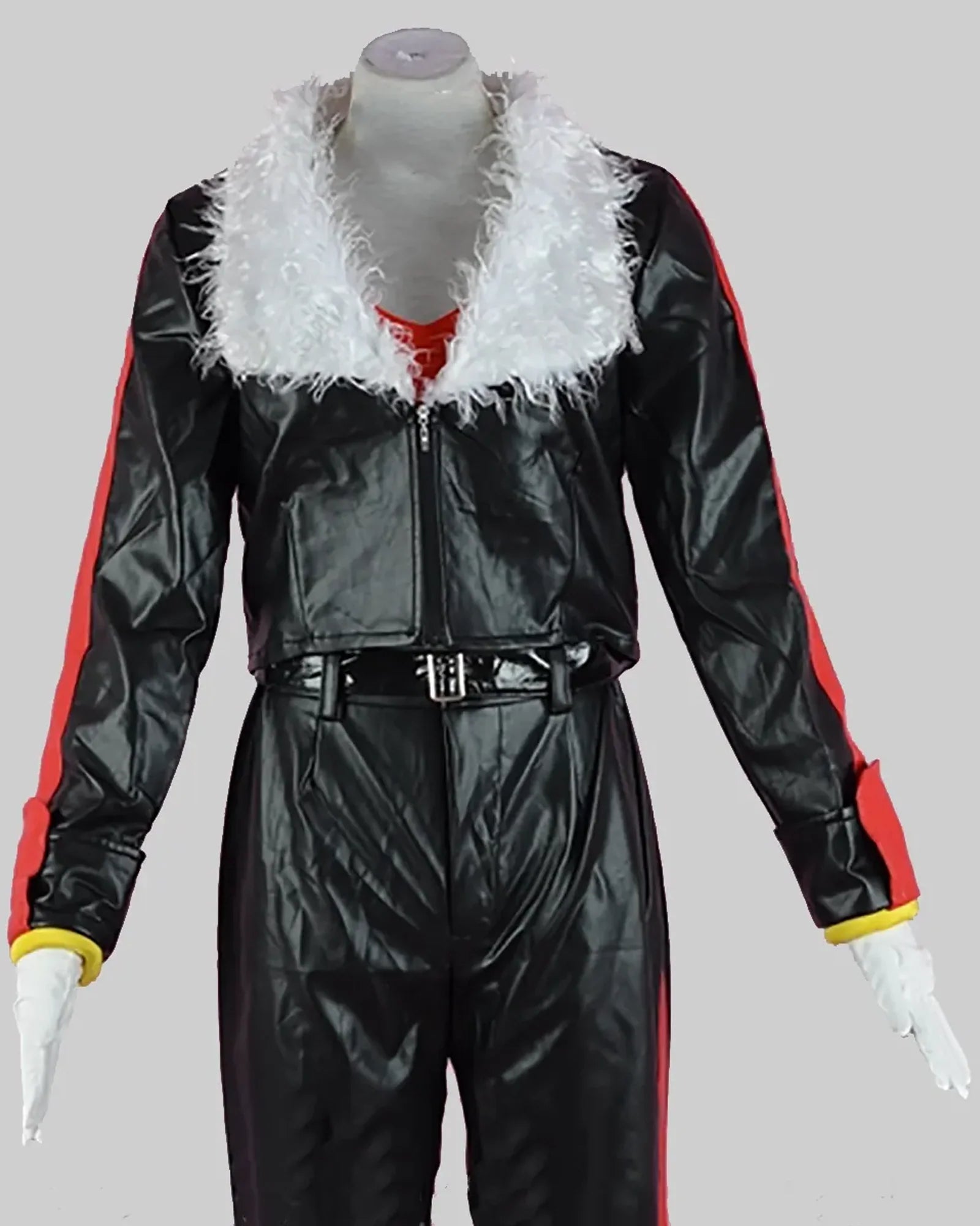 Sonic-The-Hedgehog-Shadow-Black-Leather-Jacket