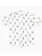 Southern Charm S11 White Pirate Printed Shirt