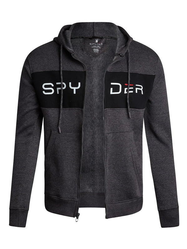 Spyder-ZipUp-Hoodie-Black
