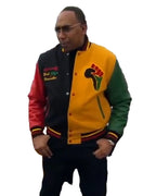 Stephen A Smith HBCU Jacket Donovan Mitchell Varsity Bomber NBA Basketball Letterman Jacket

