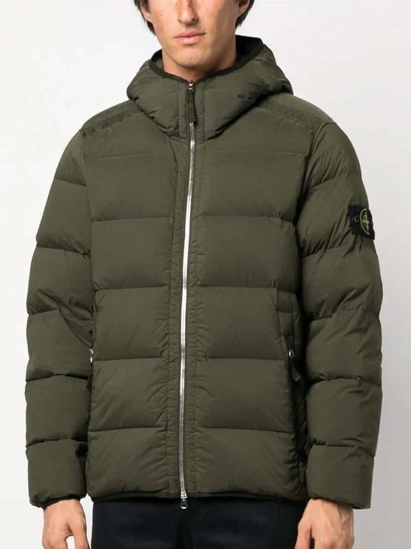 Stone Island Puffer Jacket Green Sale