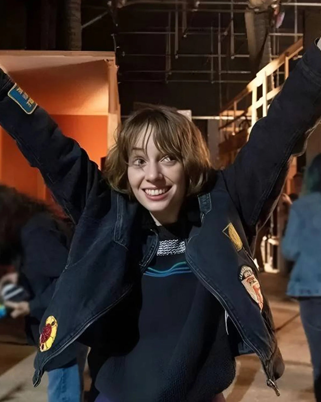 Stranger-Things-S4-Robin-Buckley-Black-Denim-Jacket