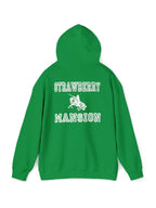 Strawberry-Pullover-Blue-Hoodie