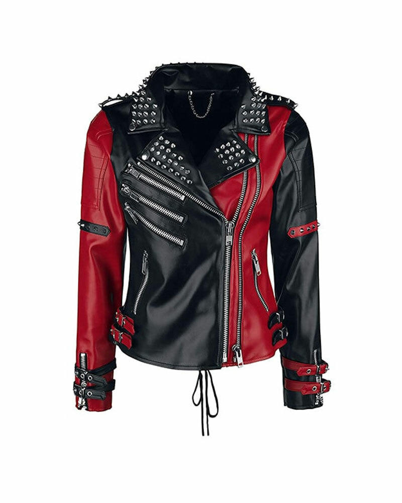 Studded_Leather_Jacket_Black_&_Red