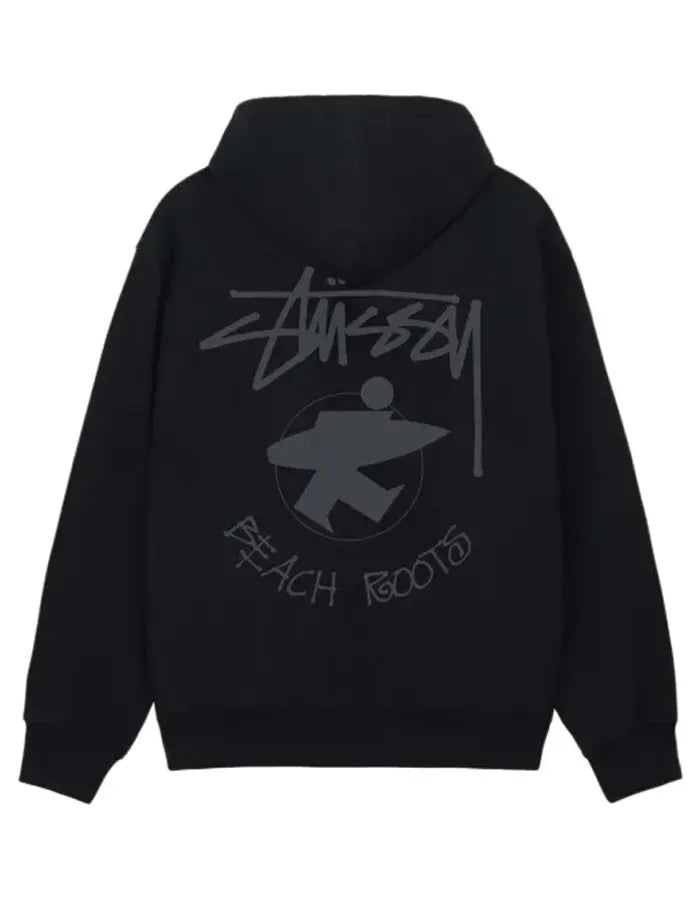 Stussy_BEACH_ROOTS_Hoodie_Black