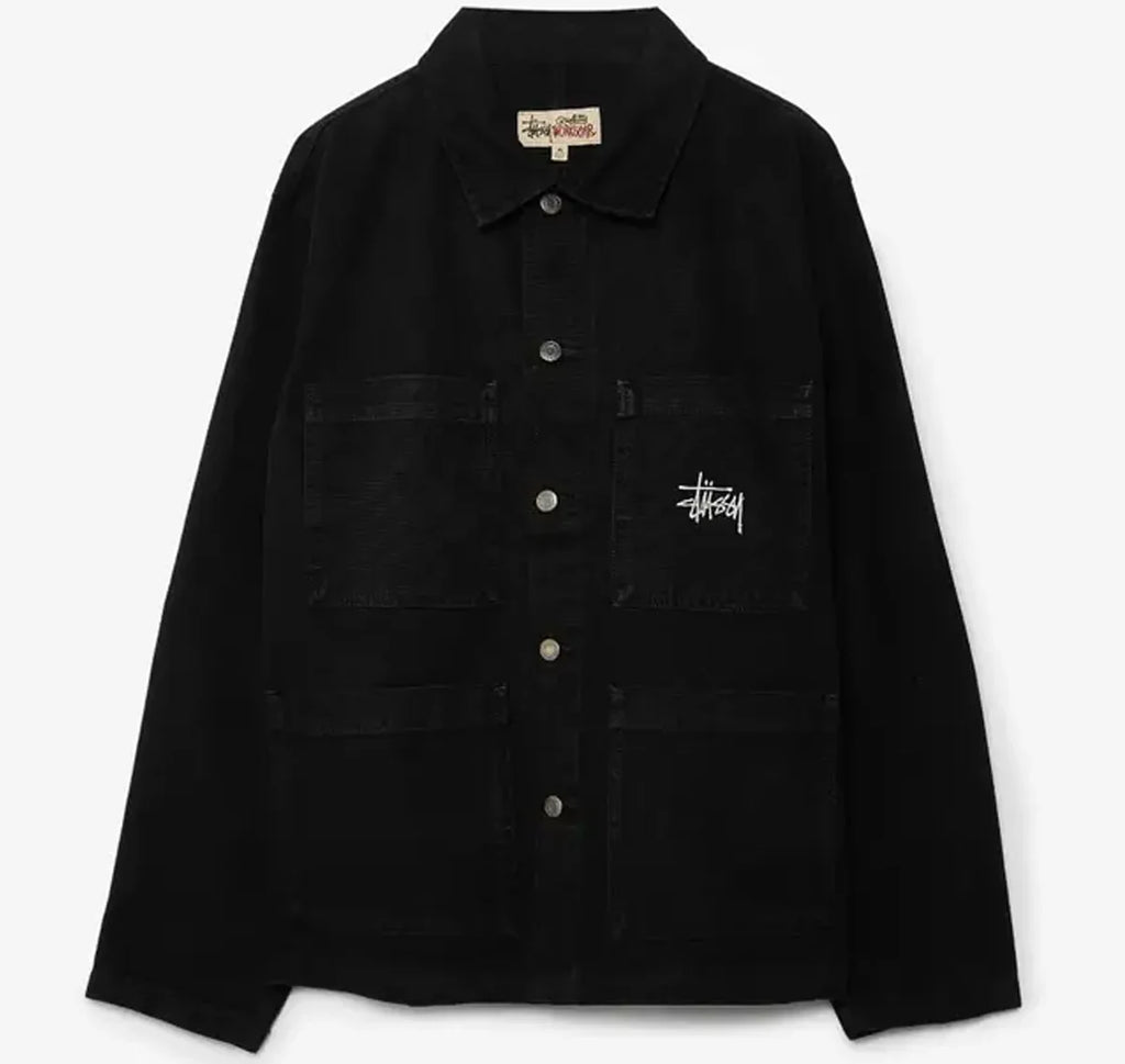 Stussy_Denim_Jacket_Black
