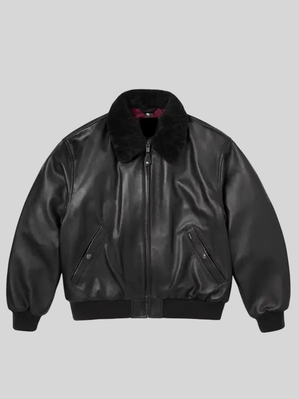Supreme-Schott-Bomber-Jacket-Black