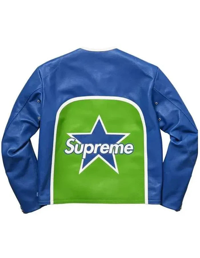 Supreme Vanson Jacket Blue