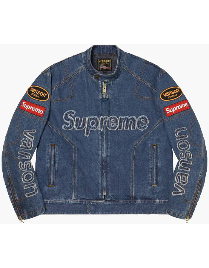 Supreme_Vanson_Jacket_Denim