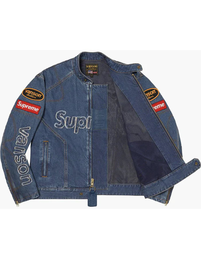 Supreme_Vanson_Jacket_Denim_Sale