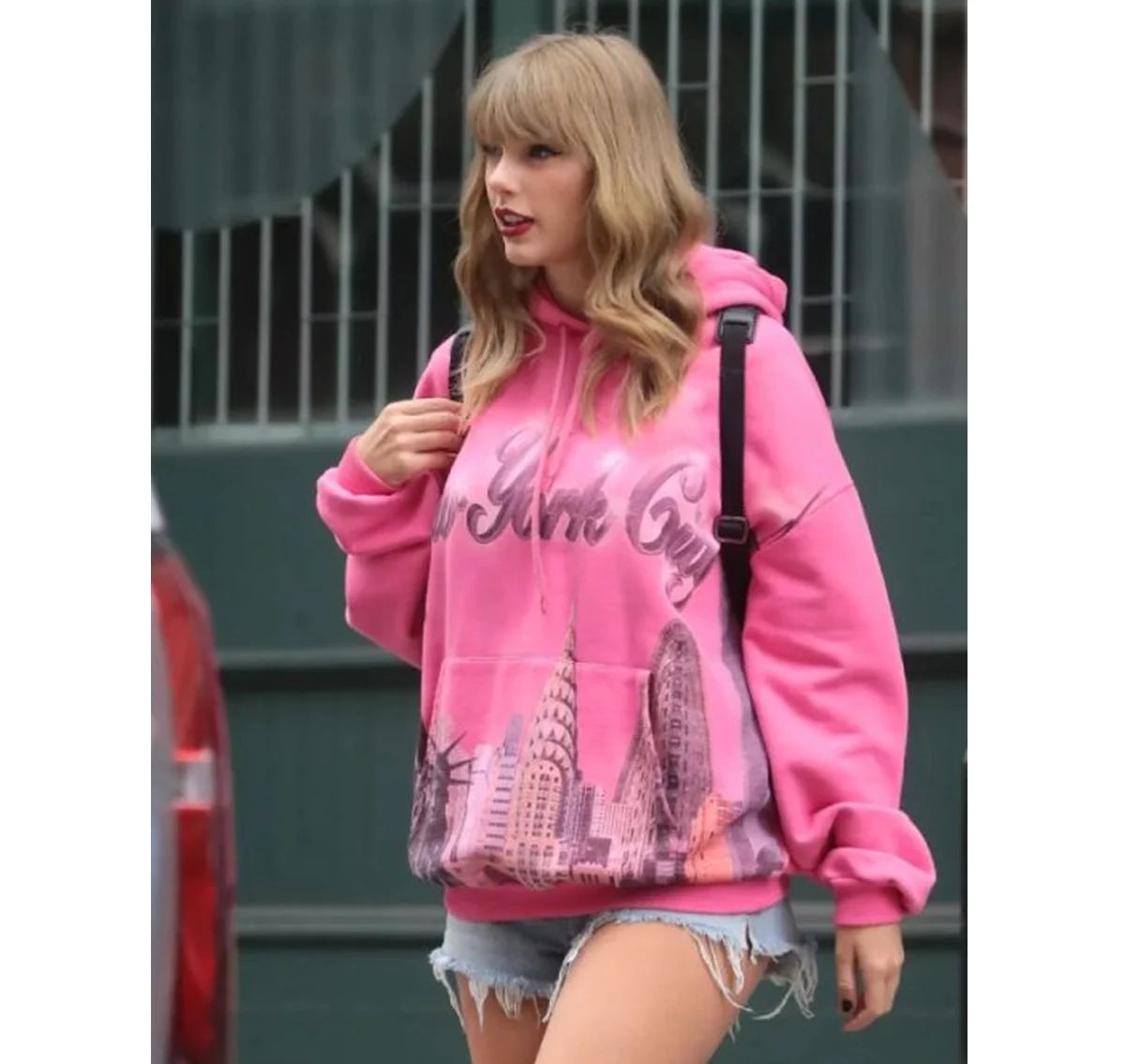 Taylor Swift Pink New York City Hoodie