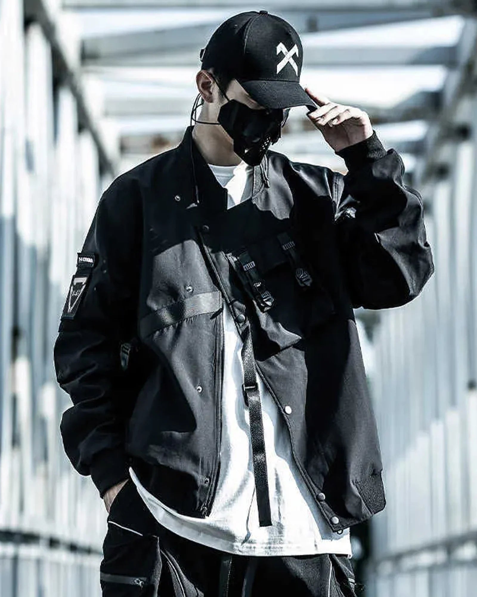 Techwear-Bomber-Jacket