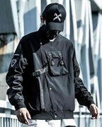Techwear-Bomber-Jacket-Black