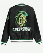 Halloween Creepshow Black Bomber Jacket