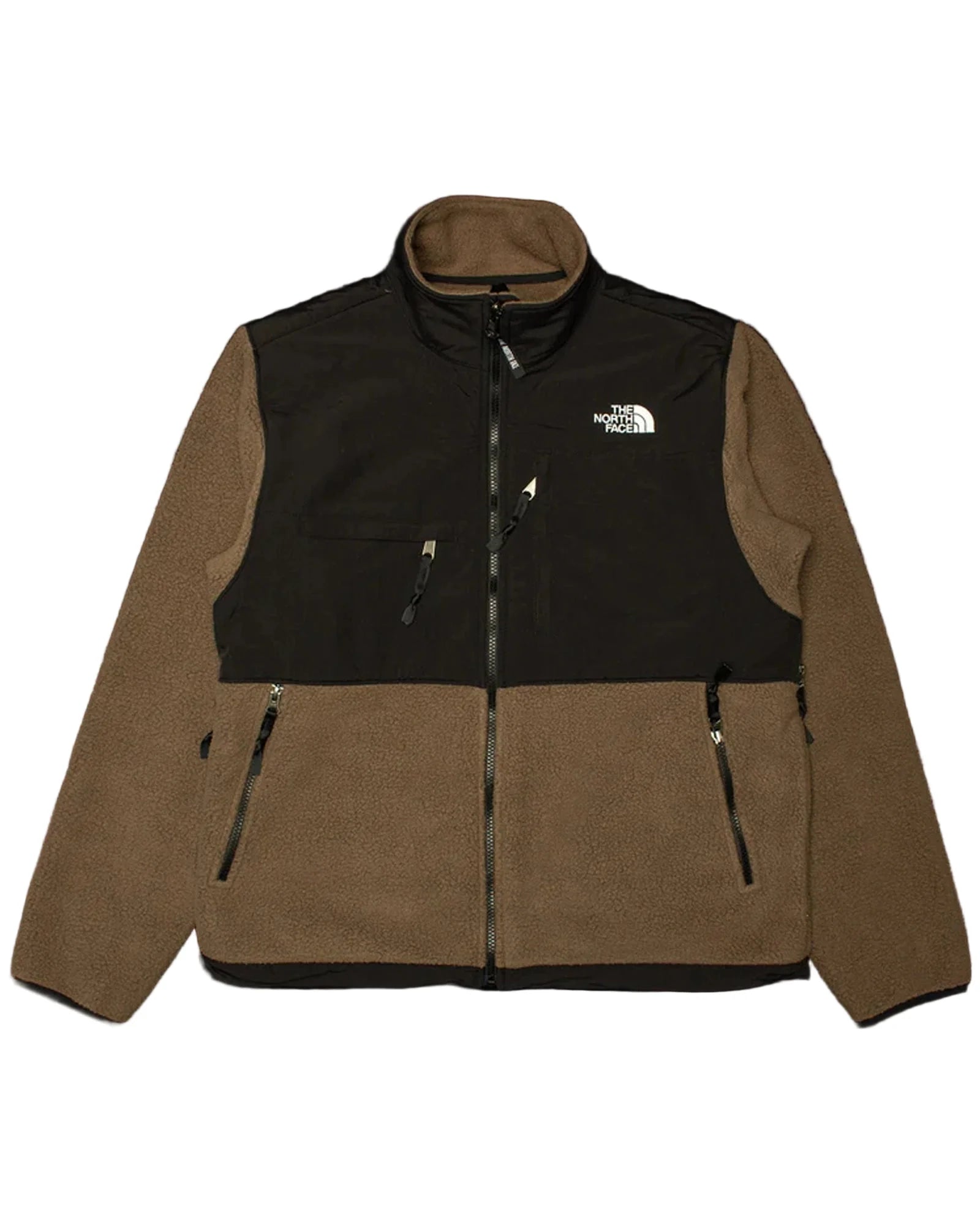 The-North-Face-Retro-Denali-Heavyweight-Polar-Fleece-Jacket-In-Dark-Brown