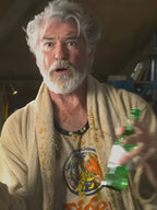 The Thursday Murder Club Pierce Brosnan Tiger Logo Tank Top