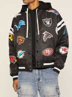 NFL Jacket With All Team Logos Zing Apparel