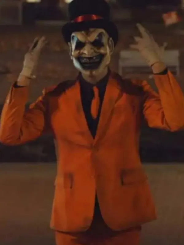 The Jester 2023 Michael Sheffield Orange Costume Suit