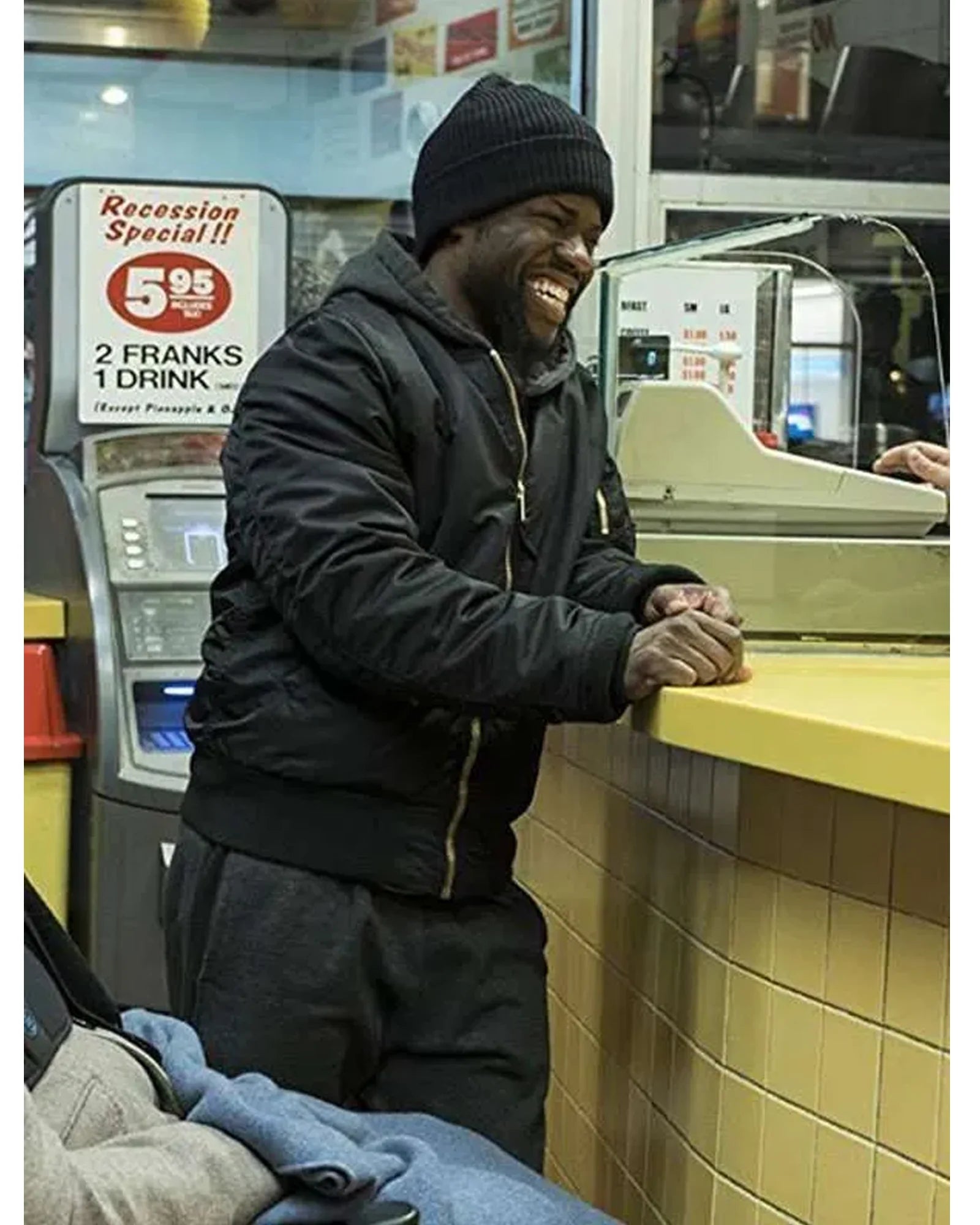 The Upside Kevin Hart Black Jacket