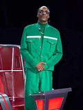 The Voice S28 Snoop Dogg Green Jacket