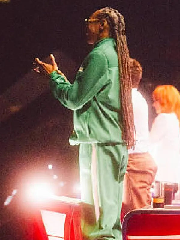 The Voice S28 Snoop Dogg Green Jacket