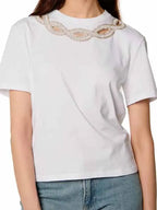 The Young and the Restless 2026 Sharon Case Rhinestone Trim Tee