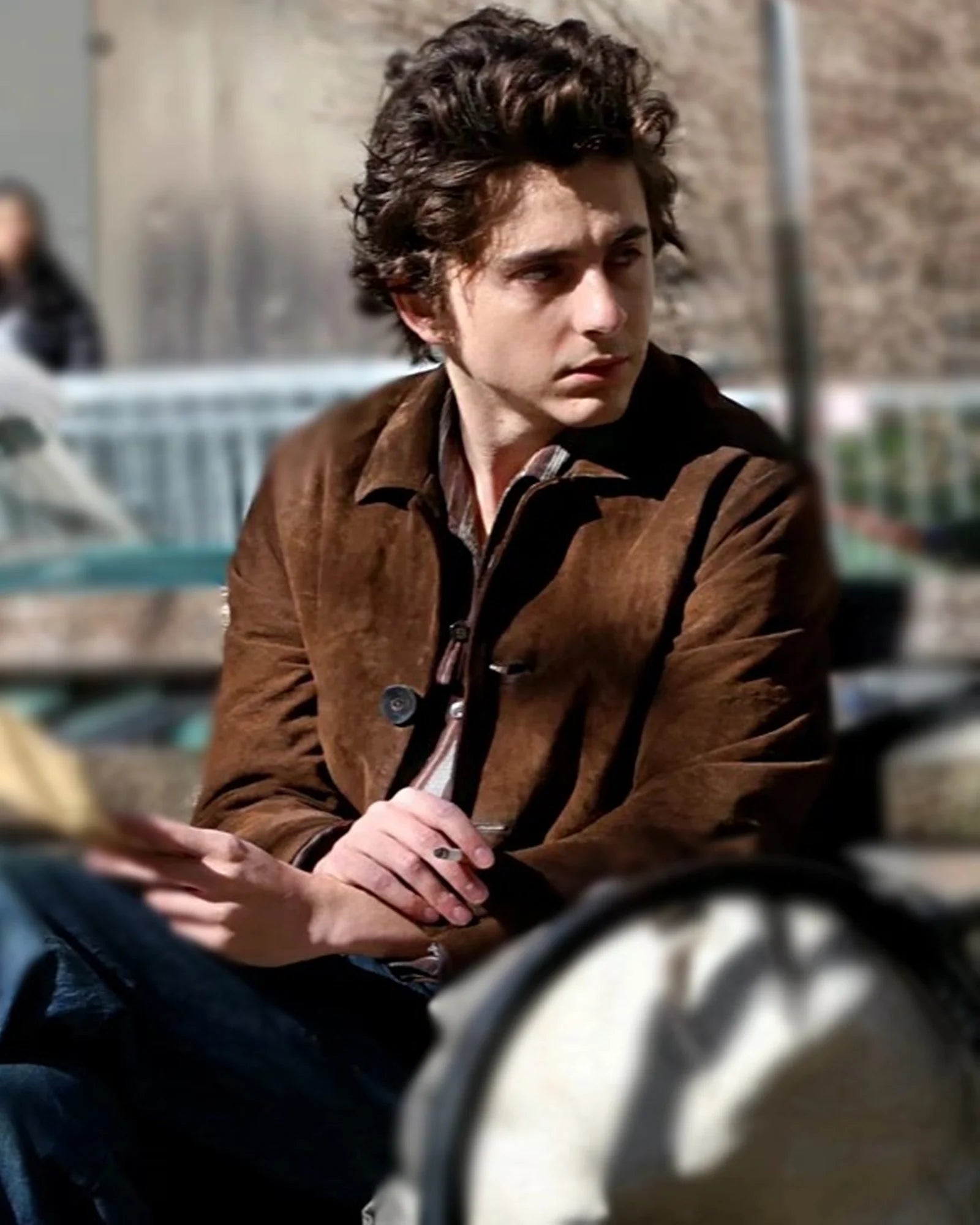 Timothee Chalamet Brown Jacket