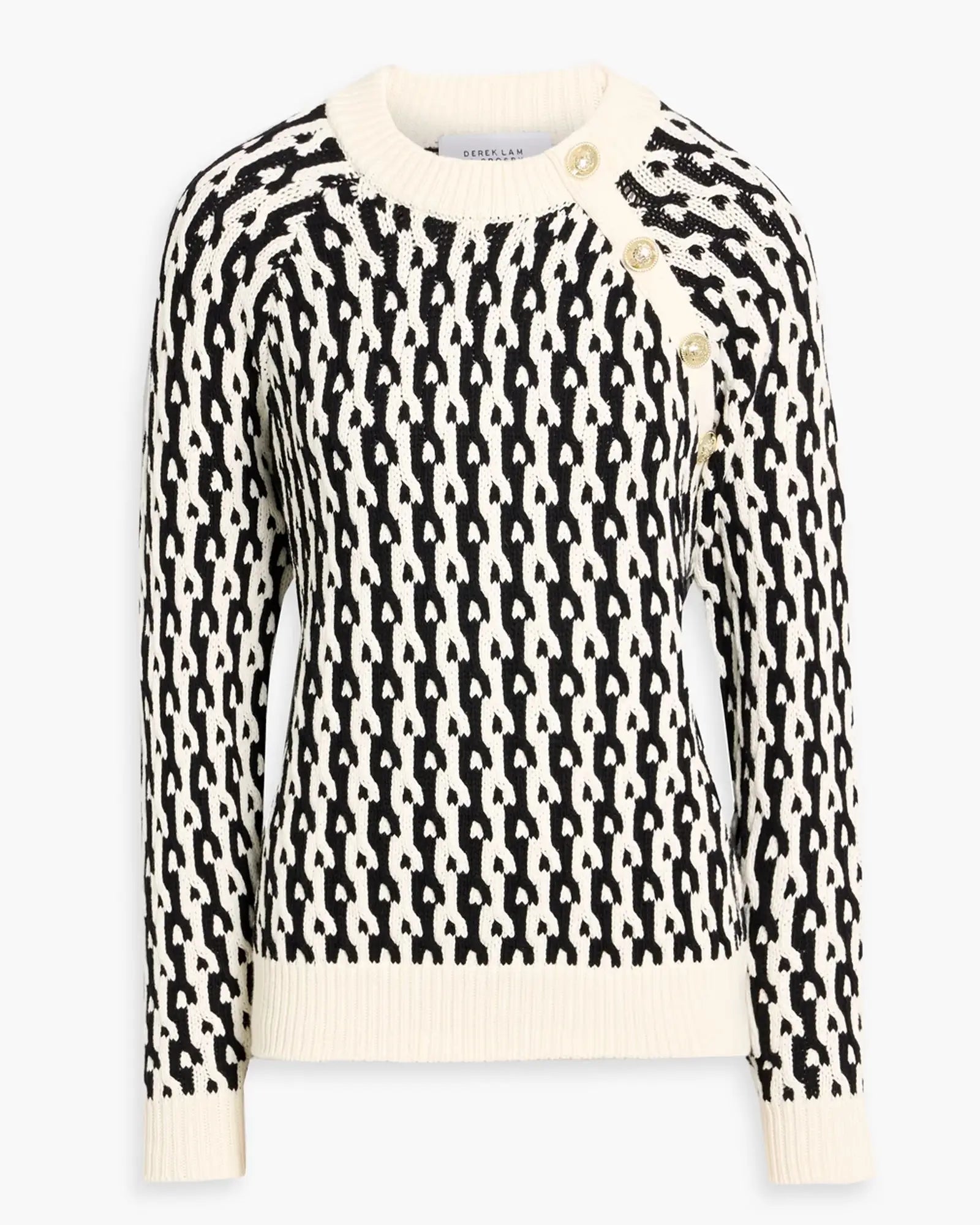 Today-Show-Black-and-White-Dylan-Dreyer-Sweater
