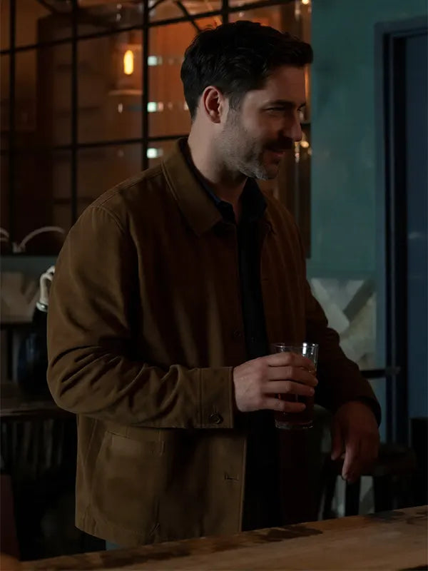 
Tom Ellis CIA S01  Suede Jacket