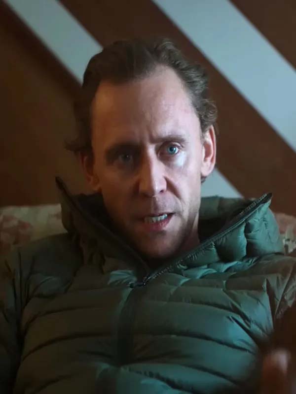 Tom Hiddleston puffer jacket The Night Manager Season 2 style
