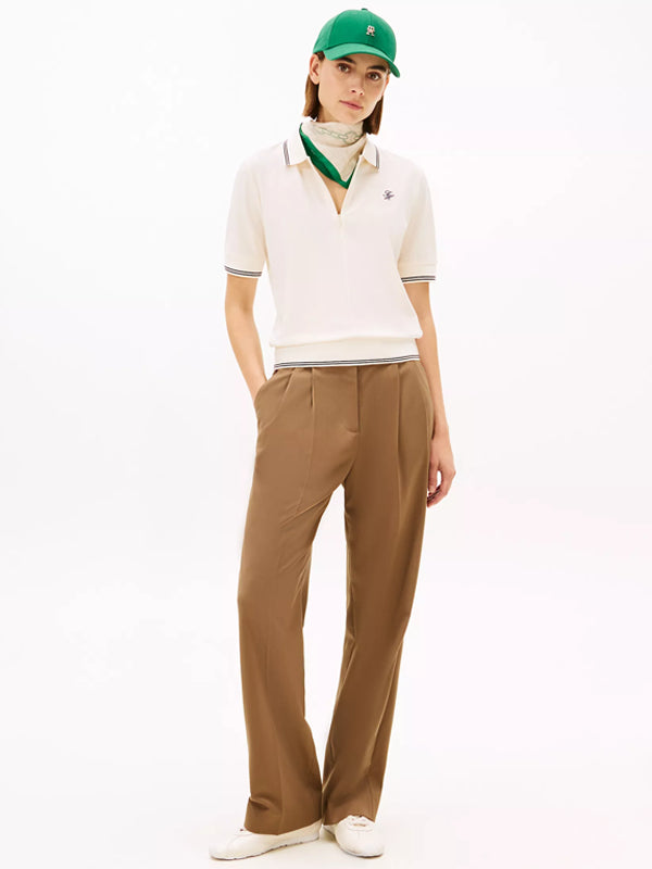 Tommy-Hilfiger-Womens-Stretch-Pique-Zip-Polo