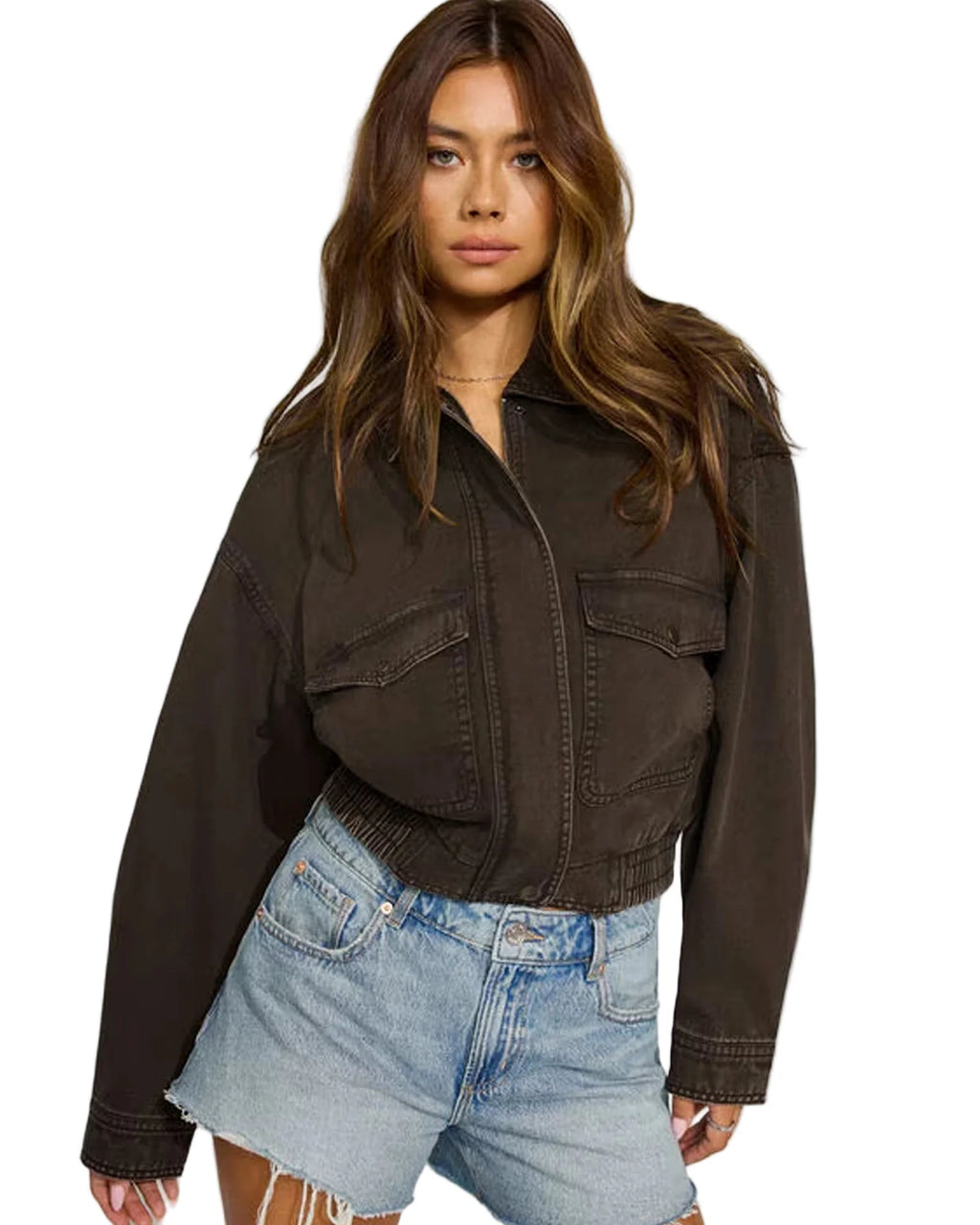 Twill Bomber Jacket Garage