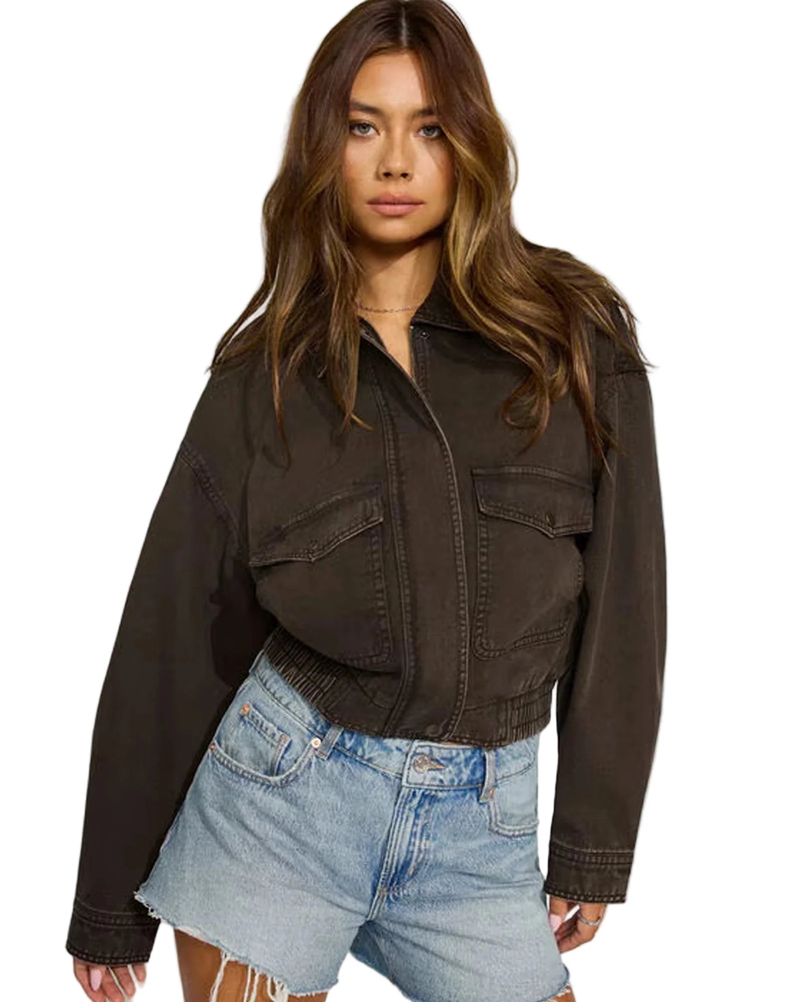 Twill Bomber Jacket Garage